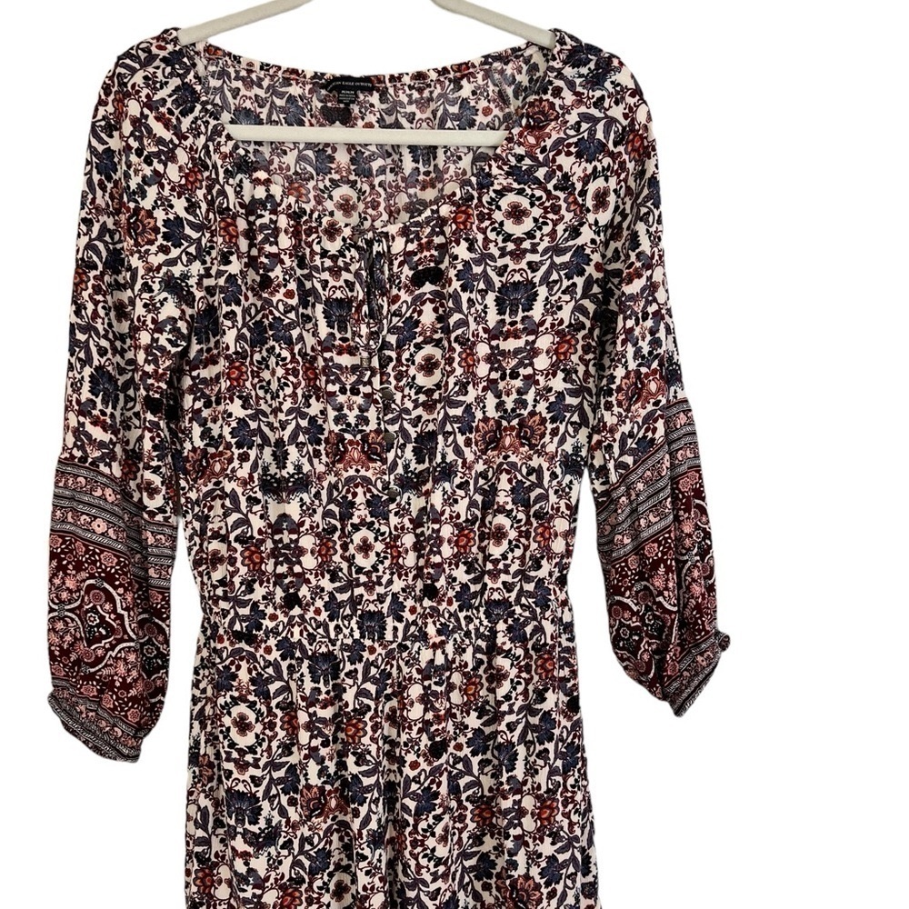 American Eagle Outfitters Floral Romper Shorts Jumpsuit in Size M